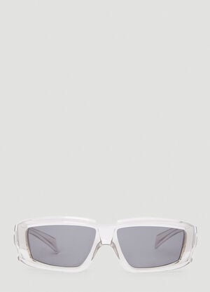 Rick Owens Rectangular Sunglases Black ris0353001