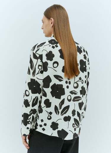 Jacquemus 라 슈미즈 시몬 리넨 셔츠 화이트 jac0156006
