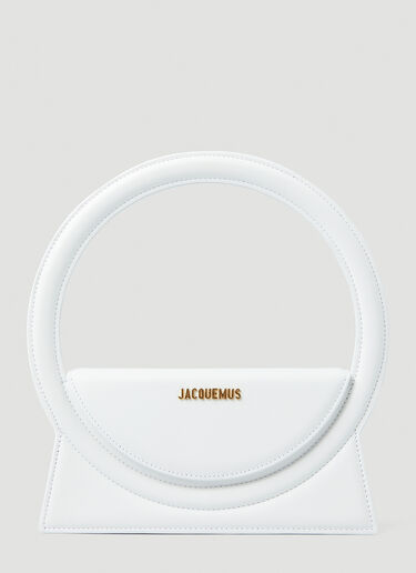Jacquemus Le Sac Rond Handbag White jac0248048