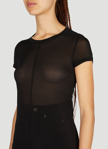 Rick Owens Sheer T-Shirt Black ric0251026