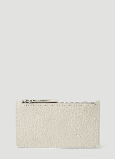 Maison Margiela Zip Cardholder White mla0151045