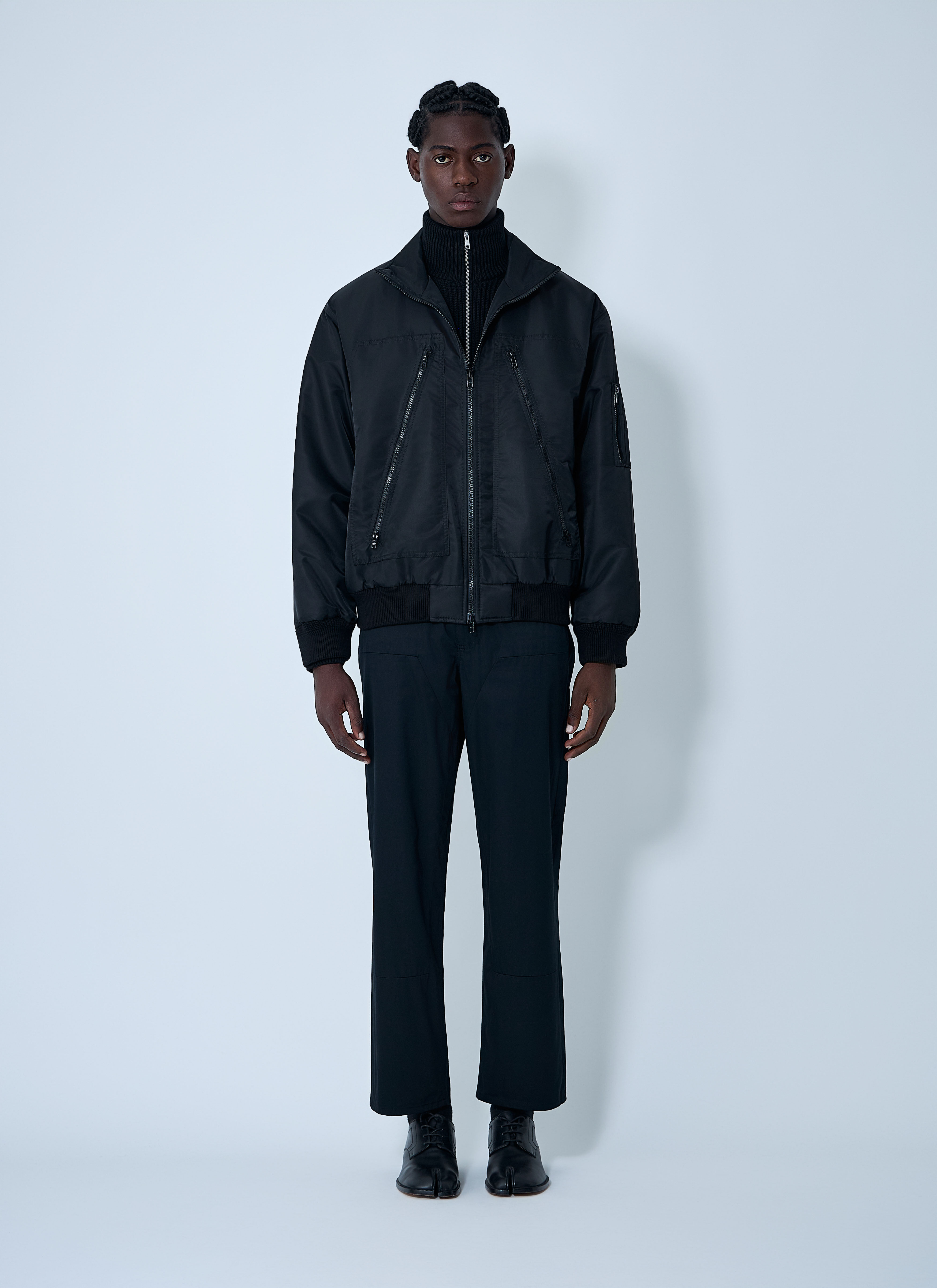 MM6 Maison Margiela Men's' Bomber Jacket in Black | LN-CC®