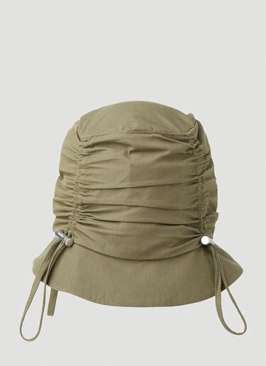 Jacquemus Le Bob Lacos Bucket Hat Khaki jac0151039