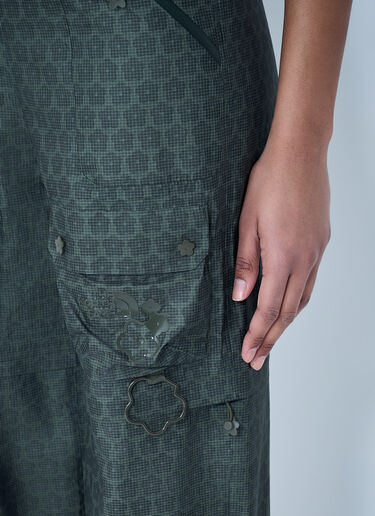 Drawstring Waist Cargo Trousers The North Face x Cecilie Bahnsen Drawstring Waist Cargo Trousers Green tnc0264003