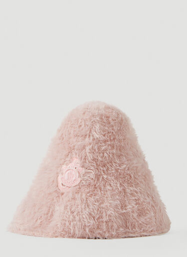 Moncler x JW Anderson Fuzzy Hat Pink mjw0249011