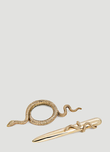L'Objet Snake Letter Opener Gold wps0644161