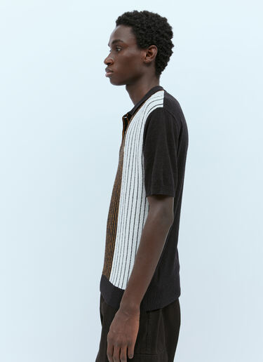 Stüssy Textured Polo Shirt White sts0152016
