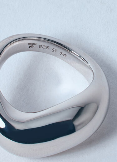 Tom Wood Twist Ring Silver tmw0359001
