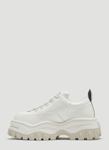 Eytys Angel Patent Sneakers White eyt0234007