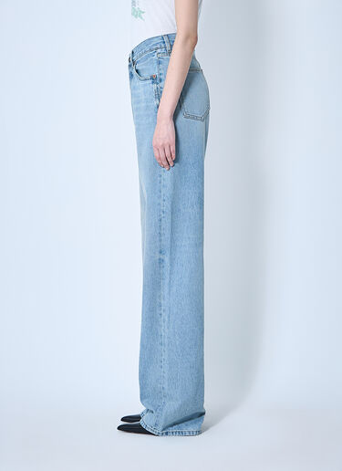 Saint Laurent Vウエストジーンズ  ブルー sla0259007