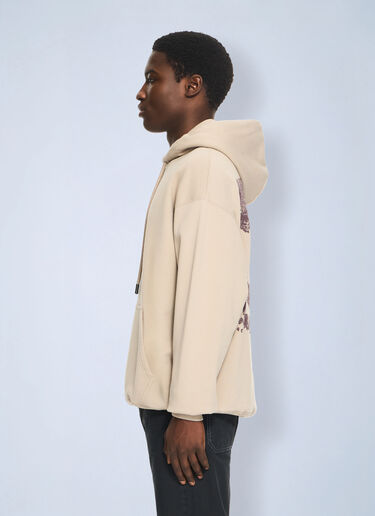 LN-CC® - Off-White: Heraldic Arrow Skate Hoodie - Red Off-White Heraldic Arrow Skate Hoodie Red ofw0164110