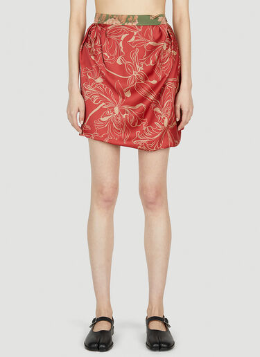 Vivienne Westwood Drunken 迷你裙 红色 vvw0251146