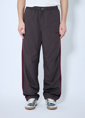 Noah Logo Motif Track Pants Grey noa0160016