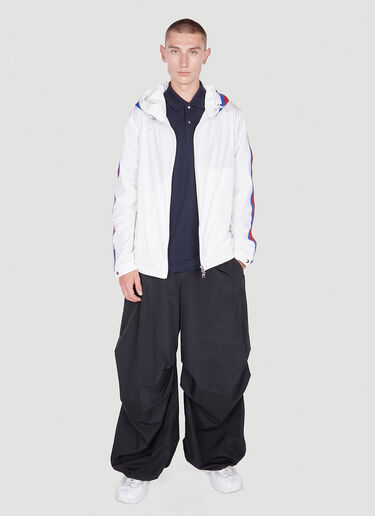 Moncler Logo Patch Polo Shirt Navy mon0152002
