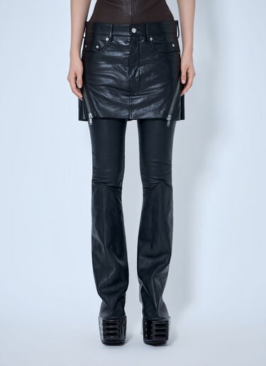 Rick Owens Bolan Banana Mini Skirt Black ric0265018