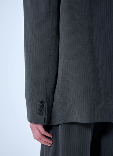 Acne Studios Double-Breasted Suit Jacket Grey acn0164035