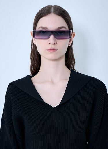 Rick Owens 겟쉐이드 선글라스 바이올렛 ric0263074