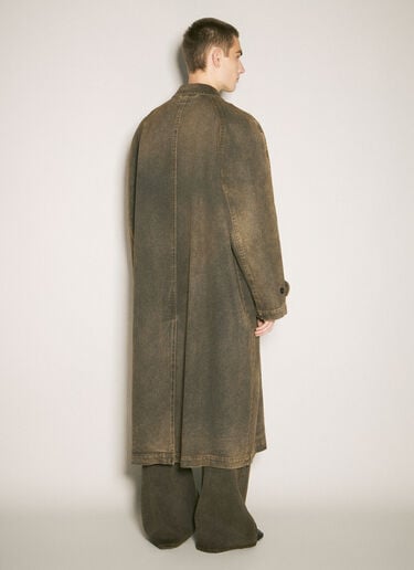 MM6 Maison Margiela 牛仔风衣 棕色 mmm0158001