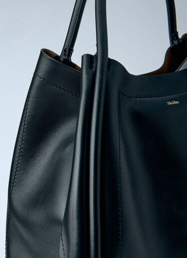 LN-CC® - Max Mara: Marine Small Handbag - Black Max Mara Marine Small Handbag Black max0266062