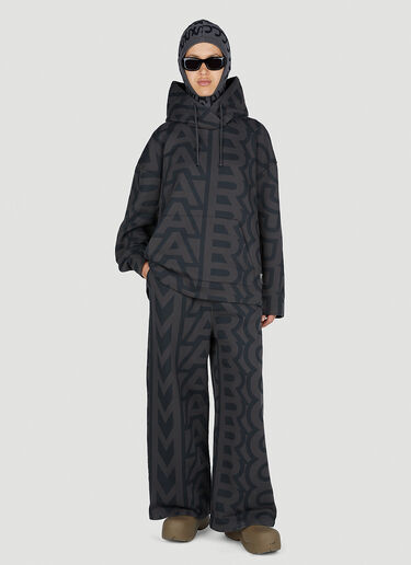 Marc Jacobs Monogram Oversized Track Pants Black mcj0251003