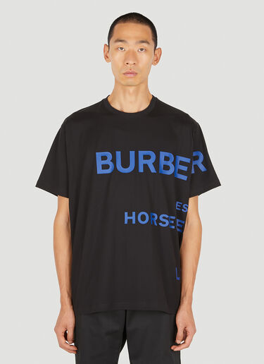 Burberry Horseferry Logo T-Shirt Black bur0150006
