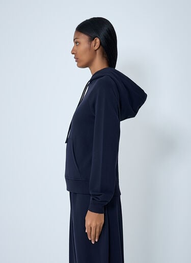 The Row Timia Hooded Sweatshirt Navy row0262020