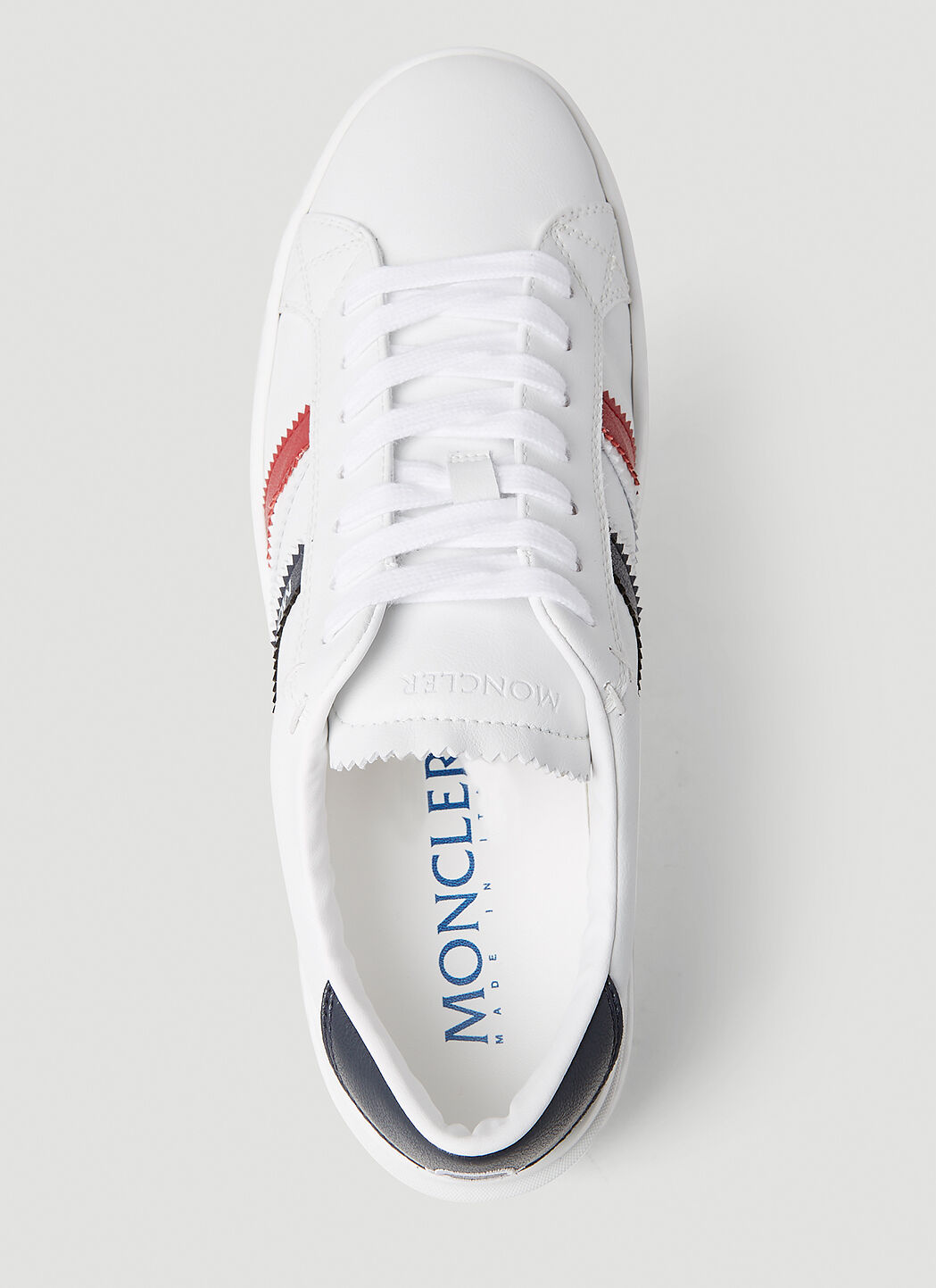 Moncler shoes white shop