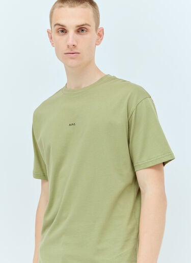 카일 티셔츠 A.P.C. 카일 티셔츠 그린 apc0156003