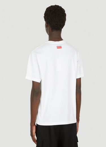Kenzo Boke フラワープリント Tシャツ ホワイト knz0150006