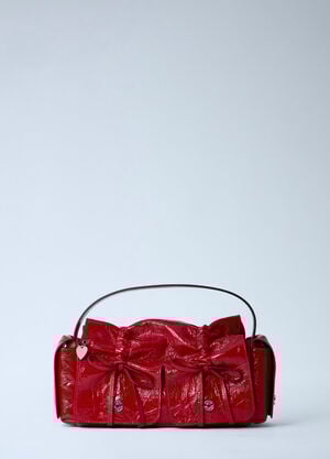 Acne Studios Multipocket Shoulder Bag Red acn0263015