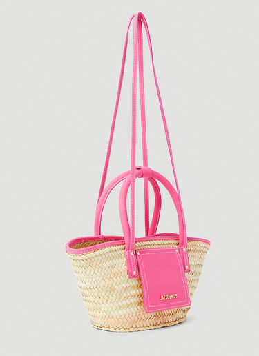Jacquemus Le Petit Panier Soleil Tote Bag Pink jac0251078