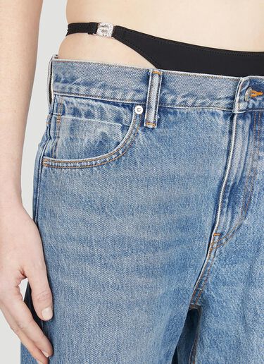 Bikini Low Rise Jeans Alexander Wang Bikini Low Rise Jeans Blue awg0251033