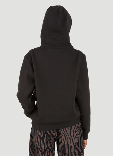 Butter Sessions Embroidered Logo Hooded Sweatshirt Black bts0346010