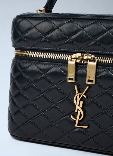 Large Gaby Vanity Shoulder Bag Saint Laurent Large Gaby Vanity Shoulder Bag Black sla0262039