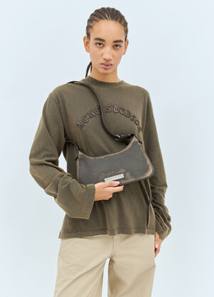 Acne Studios Platt Mini Shoulder Bag Brown acn0258030