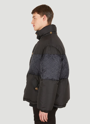 Versace 메두사 퀼트 다운 재킷 블랙 ver0149007
