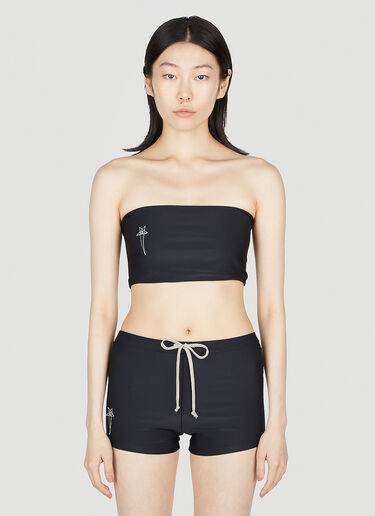 Rick Owens x Champion Bandeau Top in Black