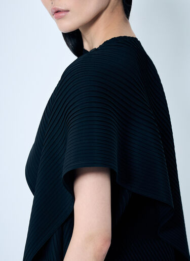Issey Miyake Vigor Pleats Solid Top Black ism0259001