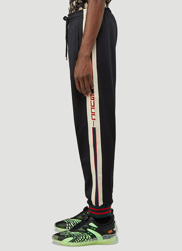Gucci Contrast-Trim Track Pants Black guc0143010