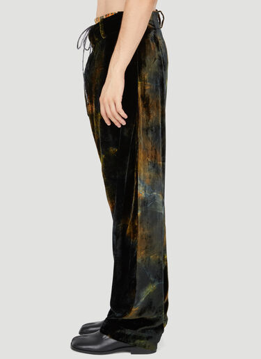Vivienne Westwood Wreck Velvet Pants Black vvw0154004