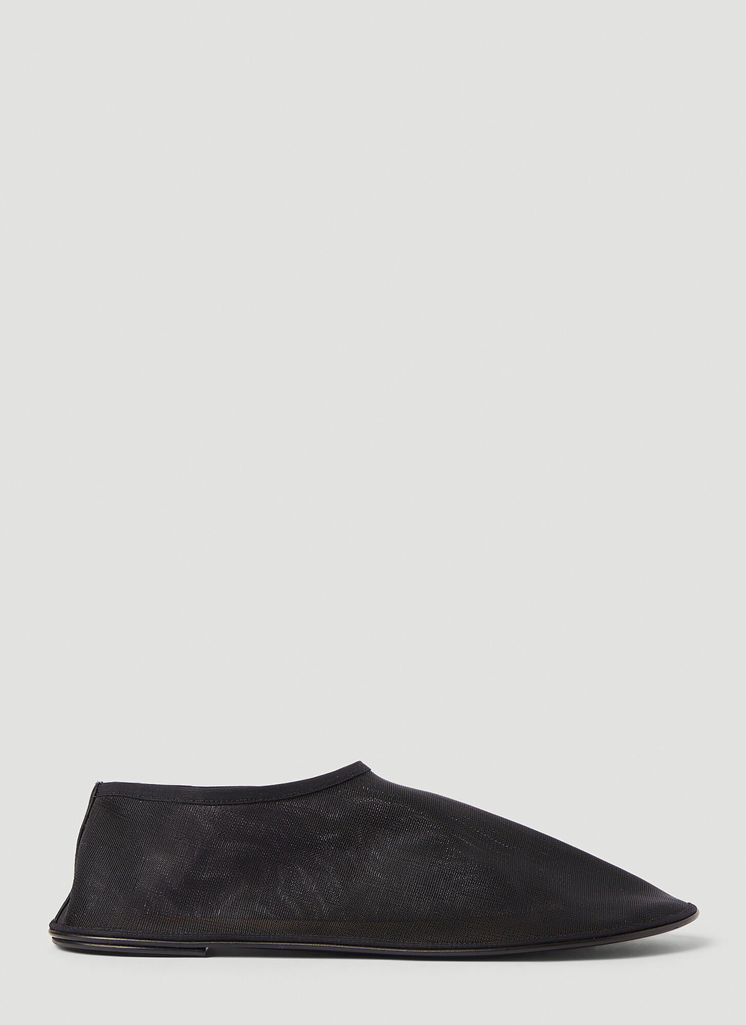 Shop The Row Sock Flats In Black