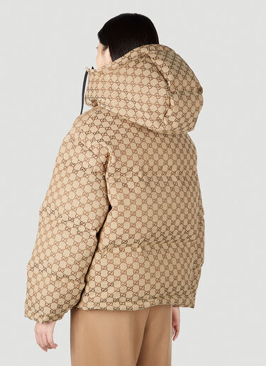Gucci GG Down Puffer Jacket Beige guc0251063