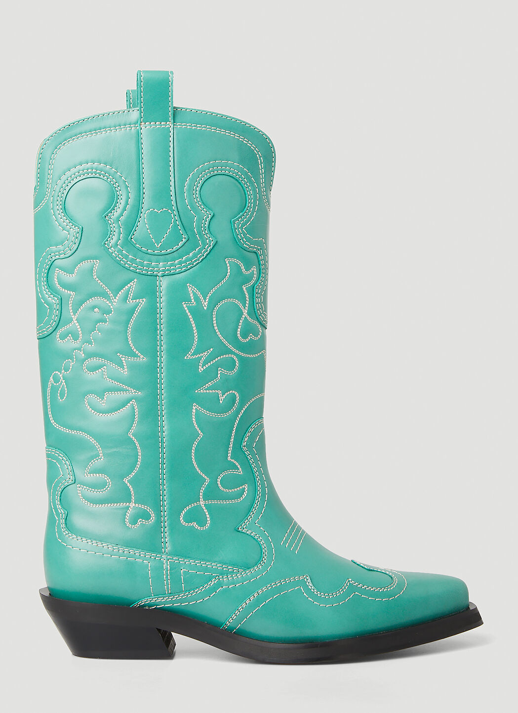 Ganni cowboy shop boots sale