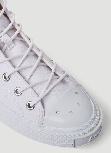 Acne Studios 帆布高帮运动鞋 白色 acn0150025
