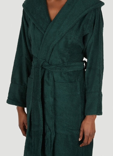 Hooded Bath Robe Tekla Hooded Bath Robe Green tek0349013