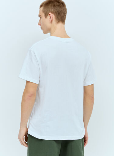 Dime クラッシック スモールロゴTシャツ ホワイト dmt0154012