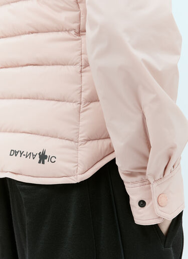 Moncler Grenoble Averau 羽绒衬衫夹克 粉色 mog0255006