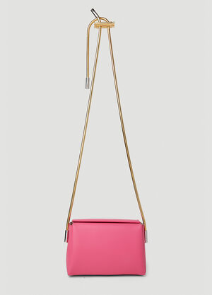 Marni Toggle 小号单肩包 粉色 mni0251047