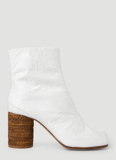 Maison Margiela Tabi Ankle Boots White mla0248029