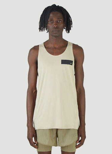 adidas X Parley Run For The Oceans Tank Top Beige apy0146003